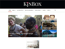 Tablet Screenshot of kinbox.com